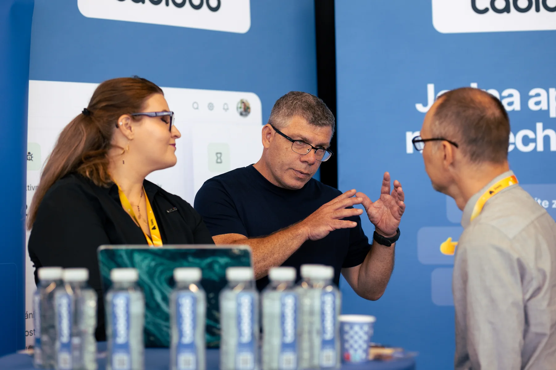 Rozhovor s vystavovateli u stánku Tabidoo na AIWAY 2026
